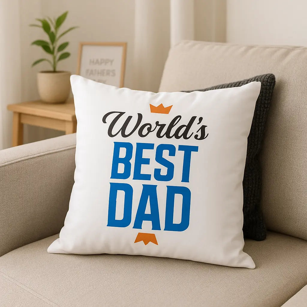 Dad's Cushion - 40x40cm! Anastasi Gifts