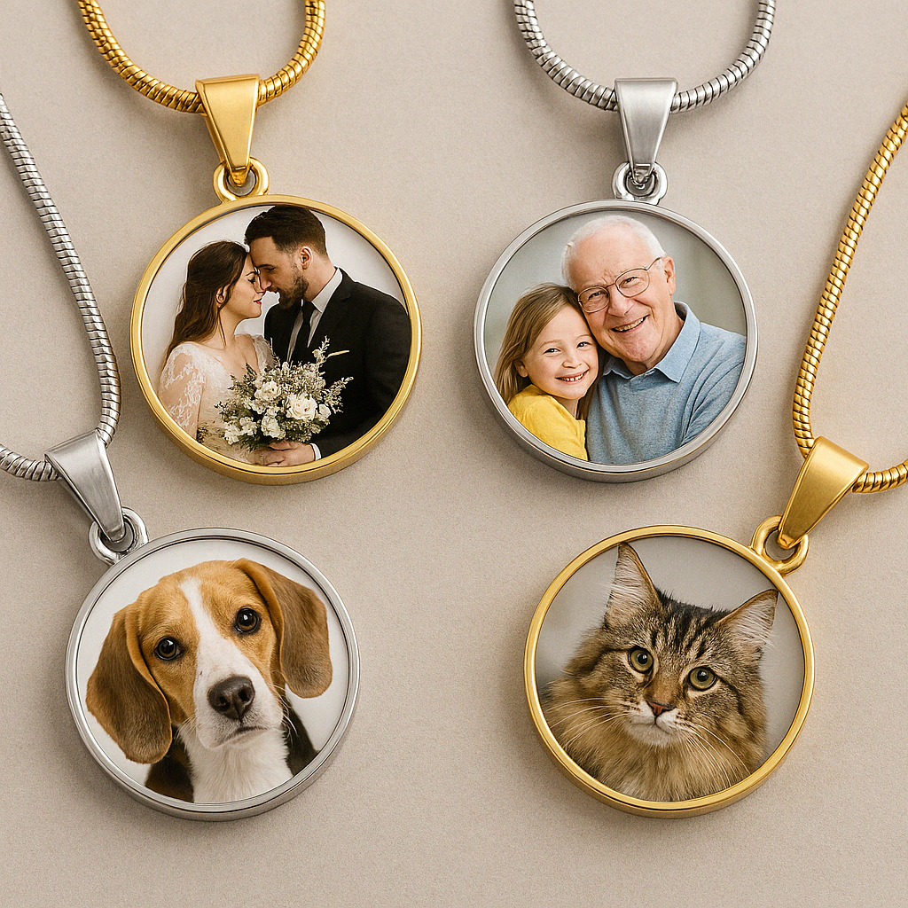 Custom Photo Pendant