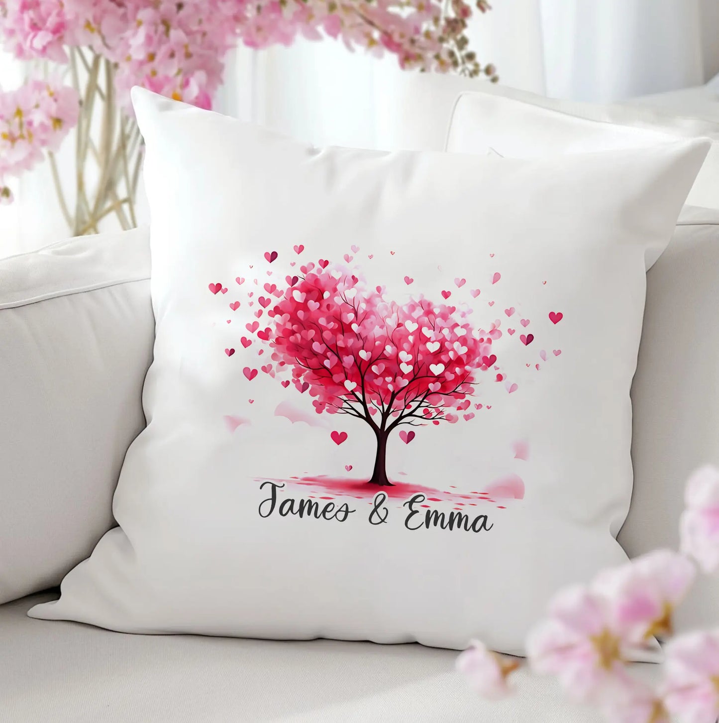 Heartfelt Custom Cushion