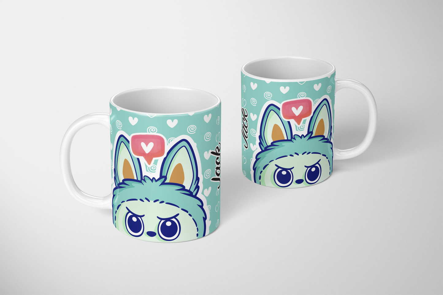 Labubu Inspired Mug – 11oz (325ml)