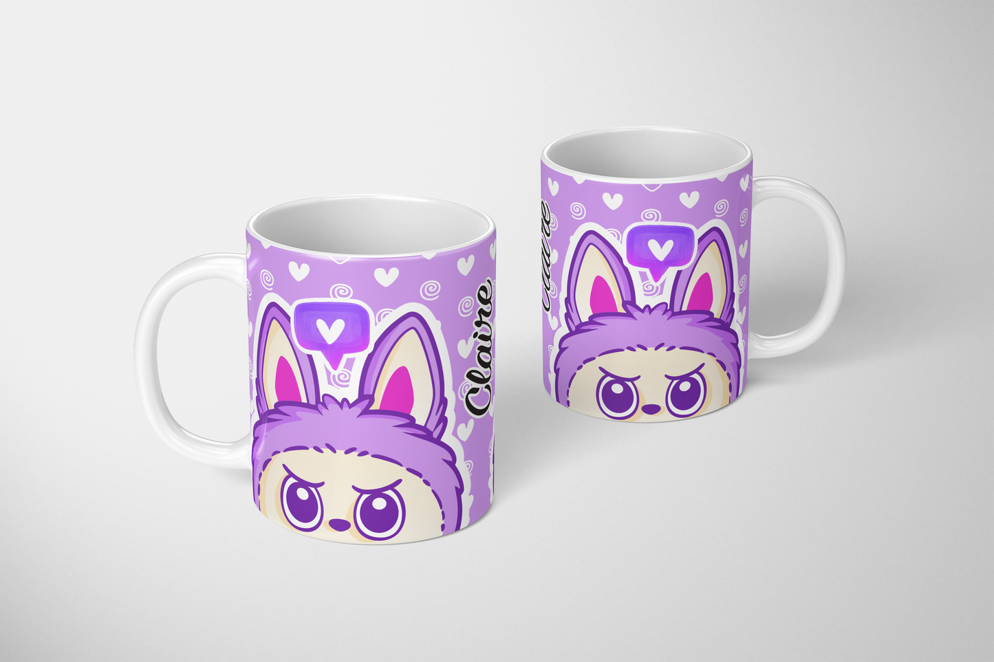 Labubu Inspired Mug – 11oz (325ml)