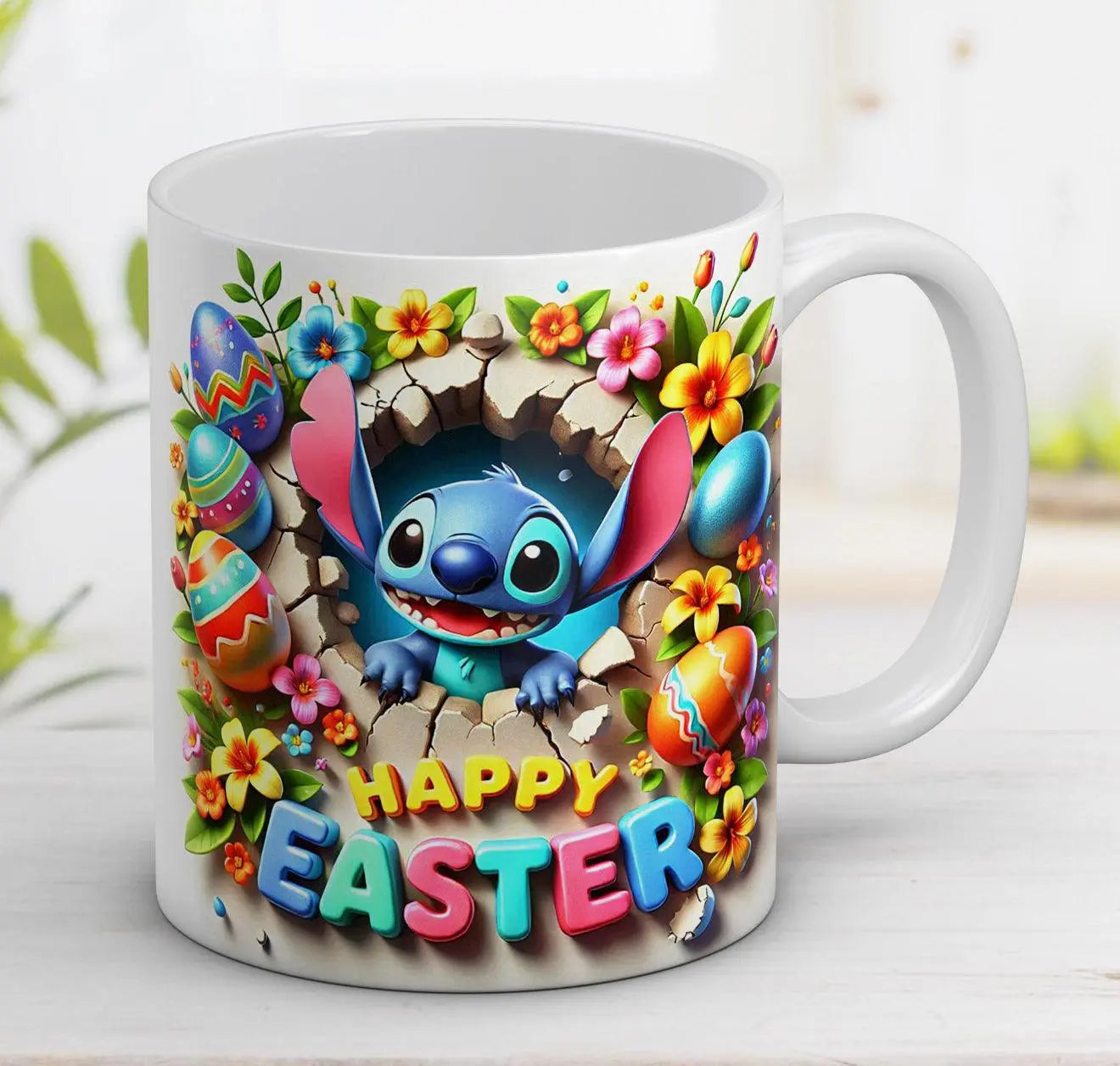 Stitch - Easter Mug