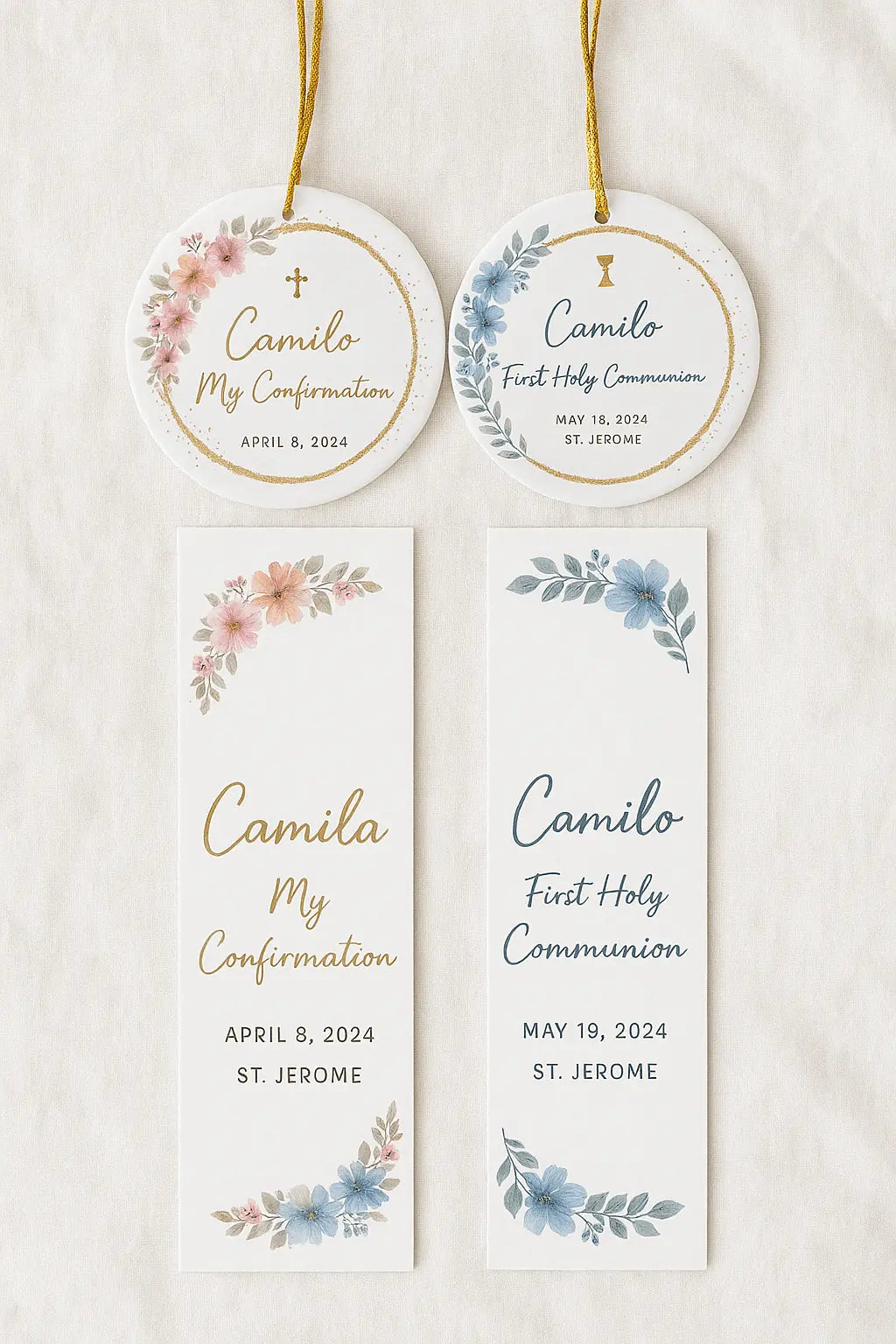 Holy Communion & Confirmation Hanging Ornament