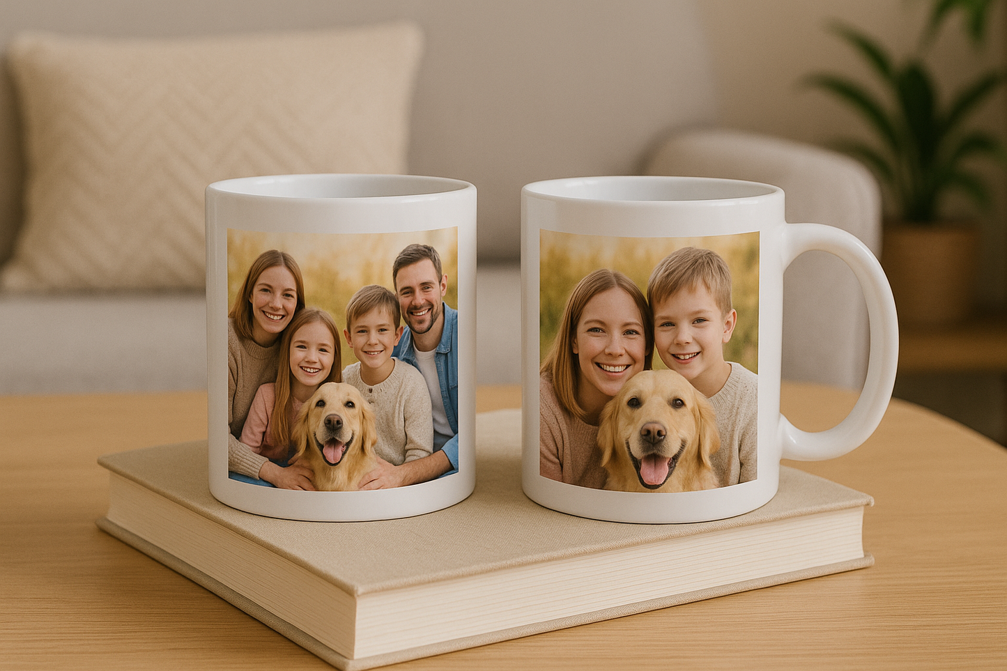 Custom Photo Mug – 11oz Ceramic