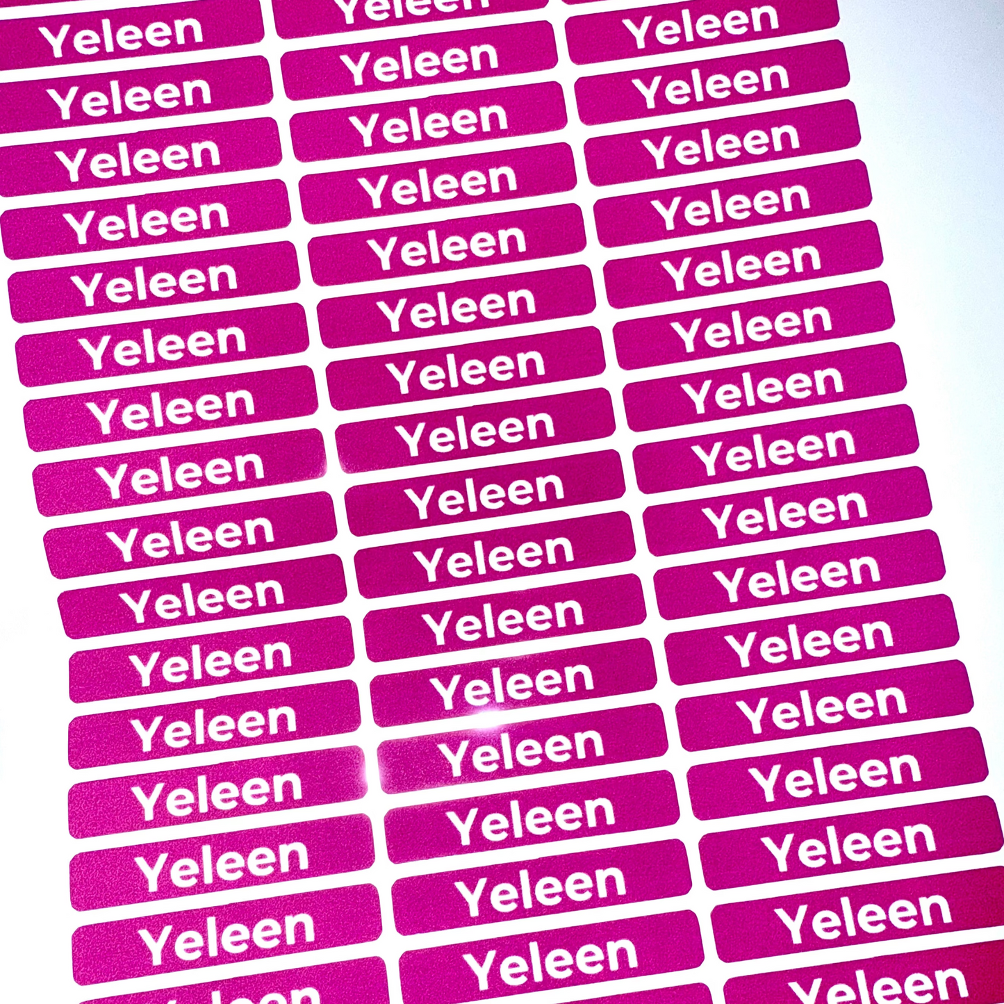 Custom School Name Stickers Anastasi Gifts