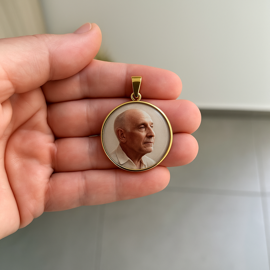 Custom Photo Pendant