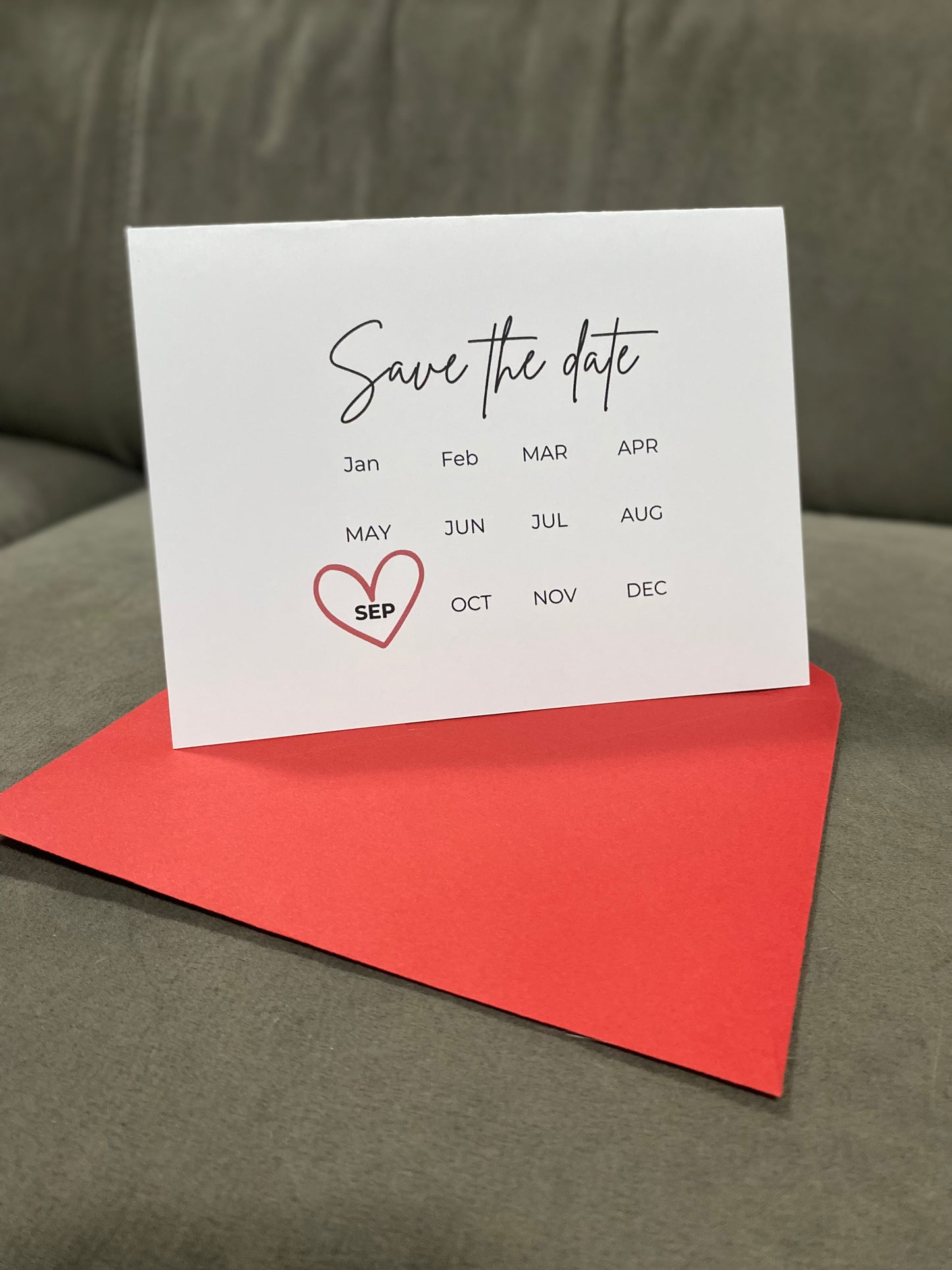 Pregnancy Announcement Card