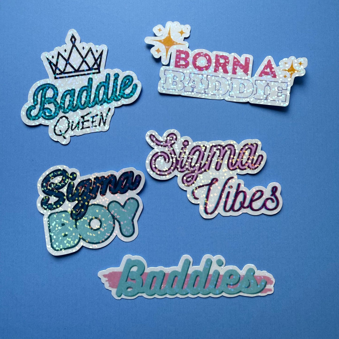Holographic Waterproof Sticker Bundles