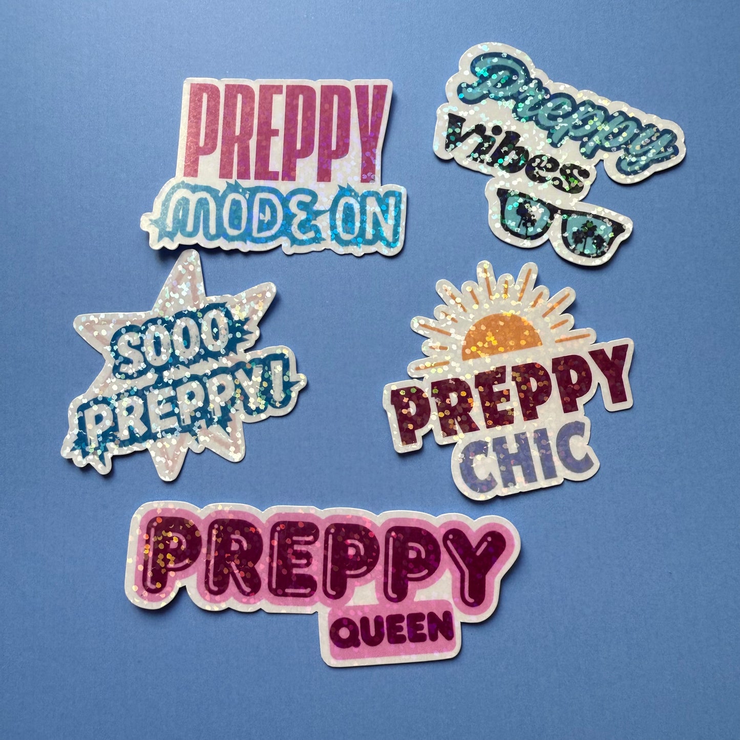 Holographic Waterproof Sticker Bundles