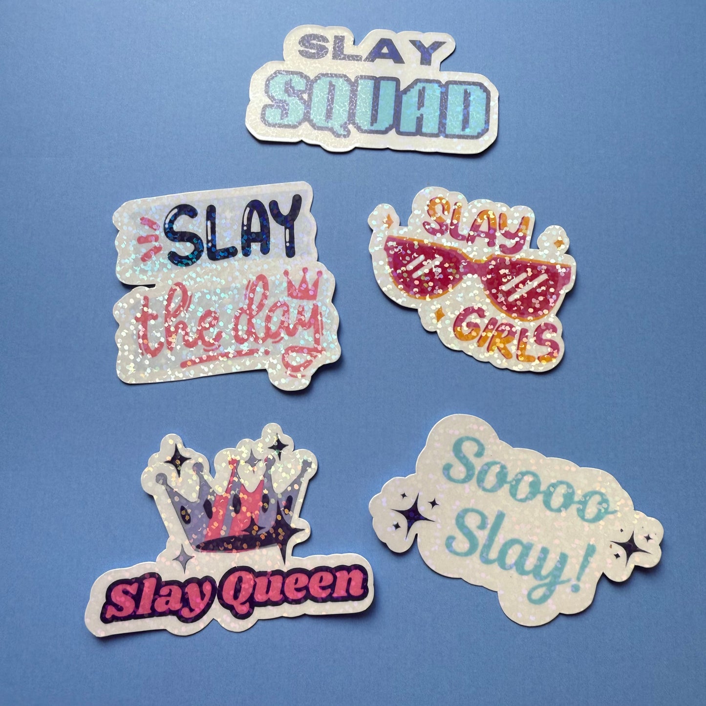 Holographic Waterproof Sticker Bundles