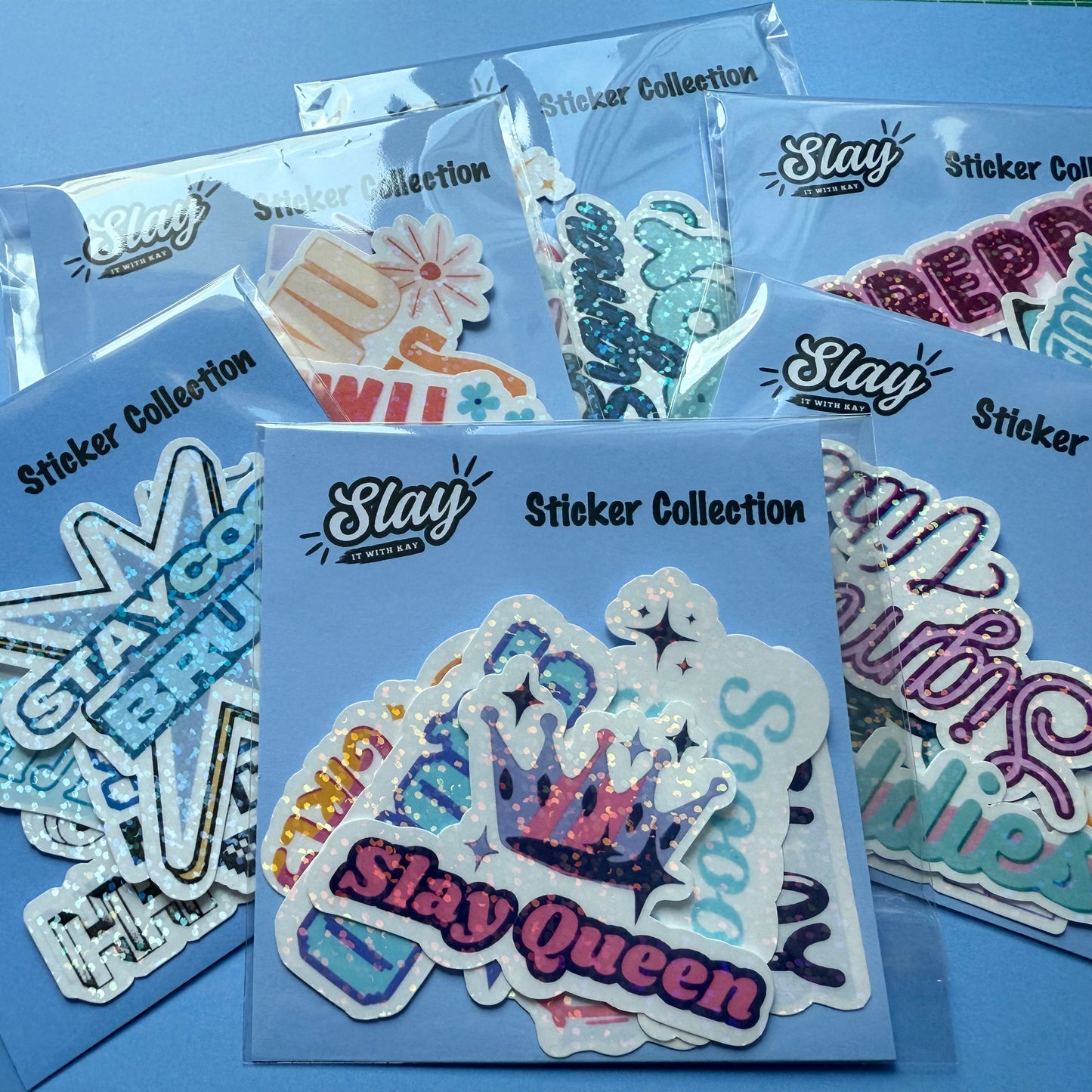 Holographic Waterproof Sticker Bundles