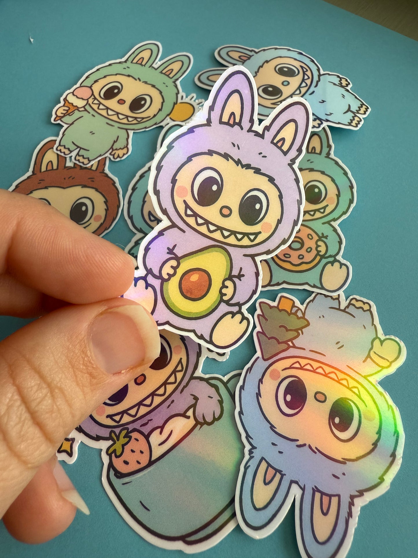 Holographic Illustrated Stickers Anastasi Gifts