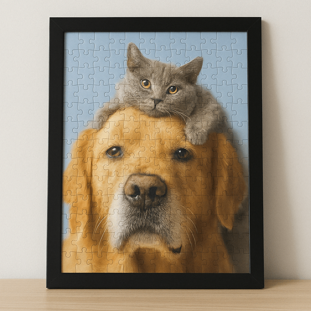 Custom Pet Photo Puzzle