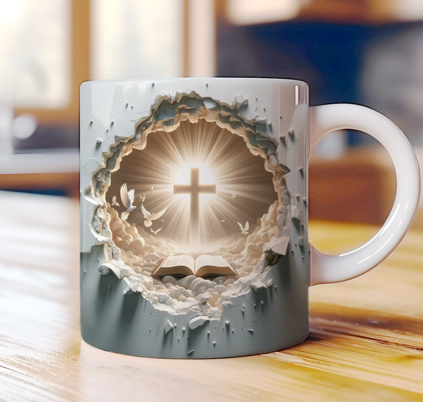 Religious Ceramic Mug - Resurrection