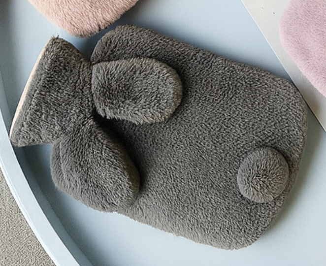 Bunny Tail Hot Water Bottle (500ml)