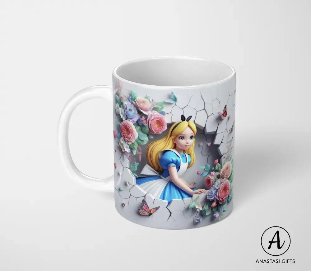 Alice in Wonderland Ceramic Mug