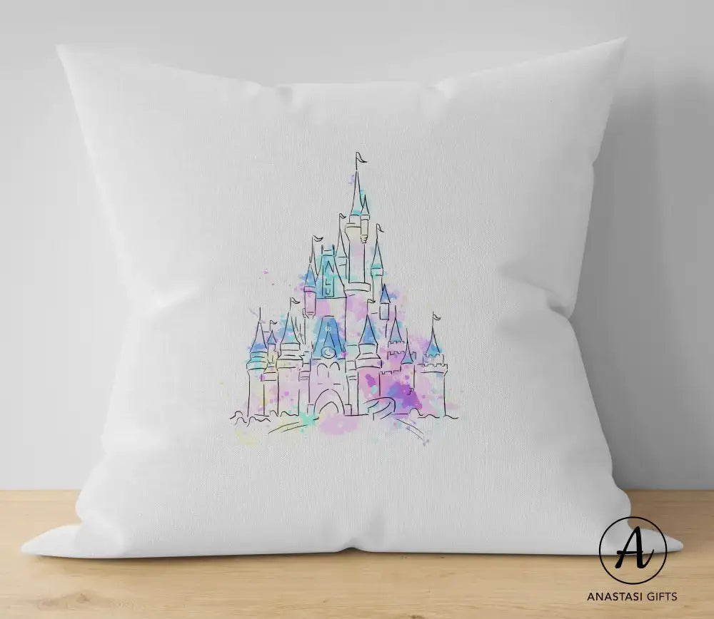 Colourful Castle Cushion Cases