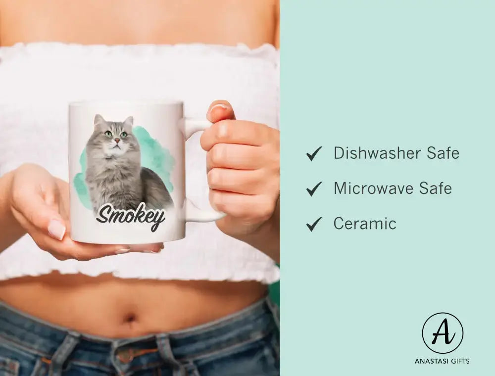 Custom Pet-Themed Coffee Mug | Personalized Ceramic Mug for Pet Lovers
