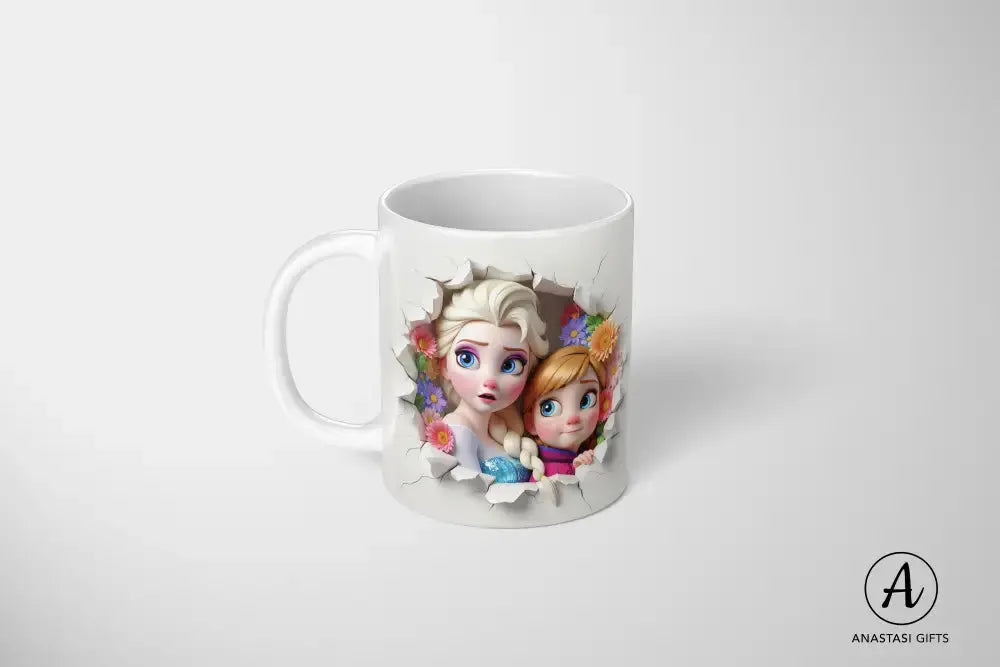 Elsa & Anna (Frozen) - Ceramic Mug