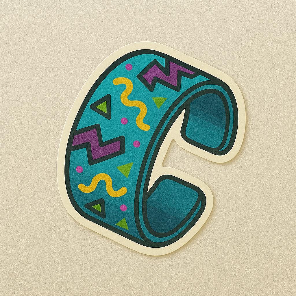 1990s Iconic Stickers “Straight Outta the 90s - Game Boy Tamagotchi Discman CRT TV Floppy Disk Slap Bracelet