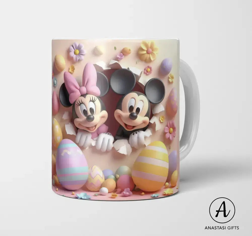 Mickey & Minnie Disney Easter Mugs