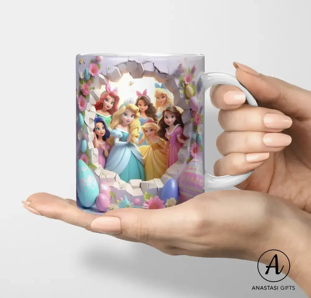 Disney Princesses Easter Mugs