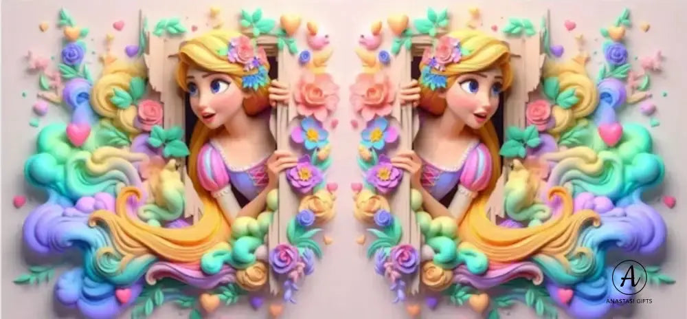 Whimsical Disney Ceramic Mugs | Enchanting 3D-Effect Prints