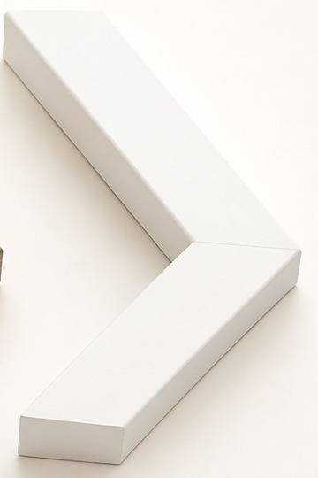 White frame moulding sample