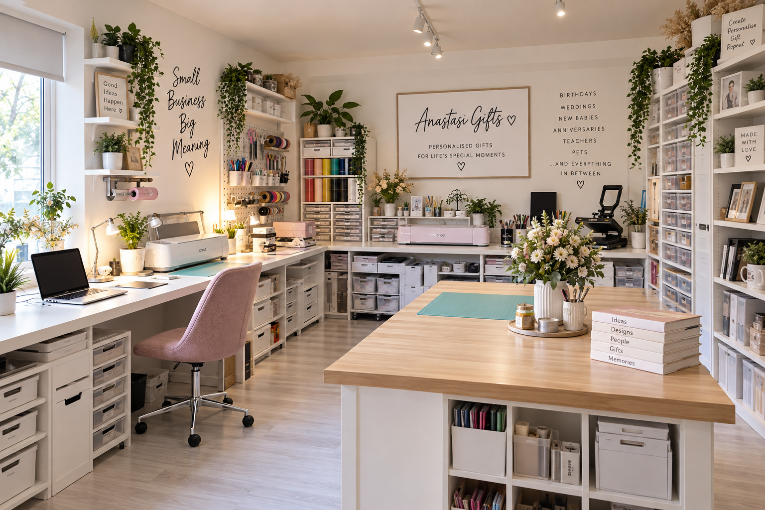 Anastasi Gifts personalised gift workshop in Malta