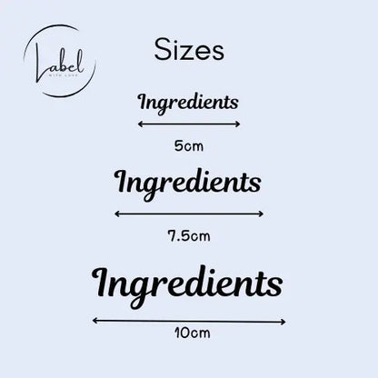 Custom Labels for Every Need!-Anastasi Gifts