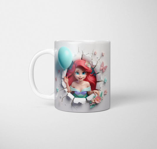 Ariel - Birthday Themed Mug-Anastasi Gifts