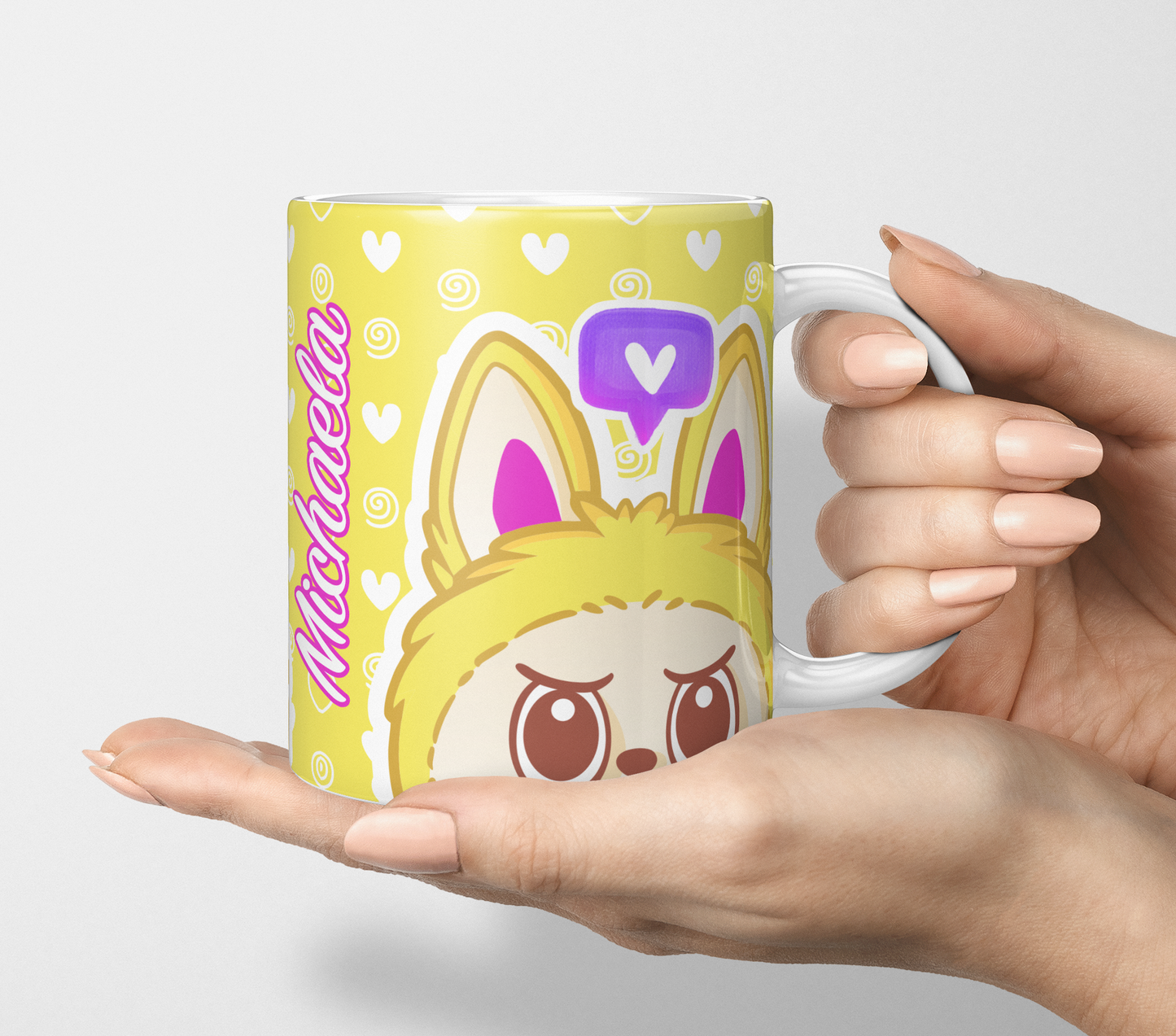 Labubu Inspired Mug – 11oz (325ml)-Anastasi Gifts