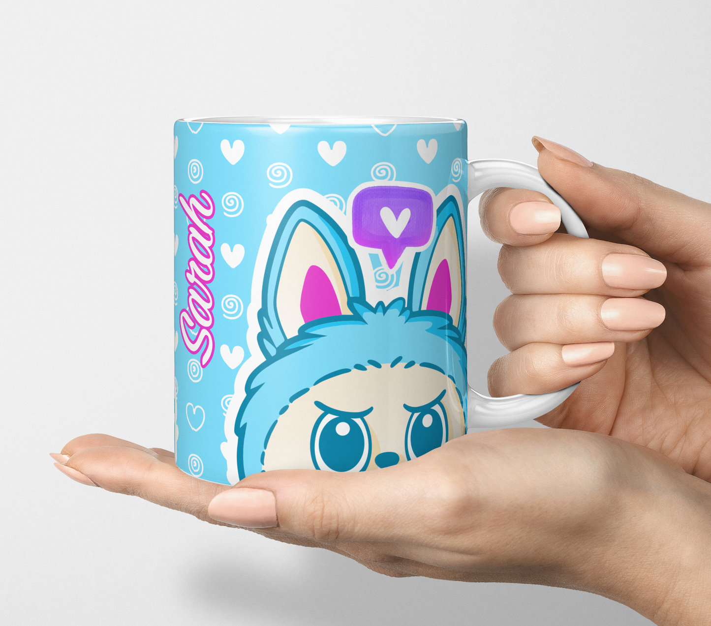 Labubu Inspired Mug – 11oz (325ml)-Anastasi Gifts