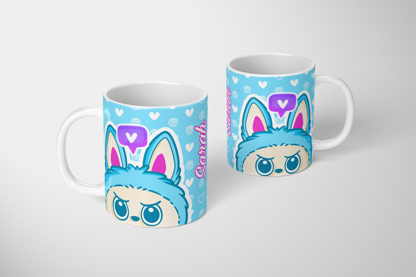 Labubu Inspired Mug – 11oz (325ml)-Anastasi Gifts