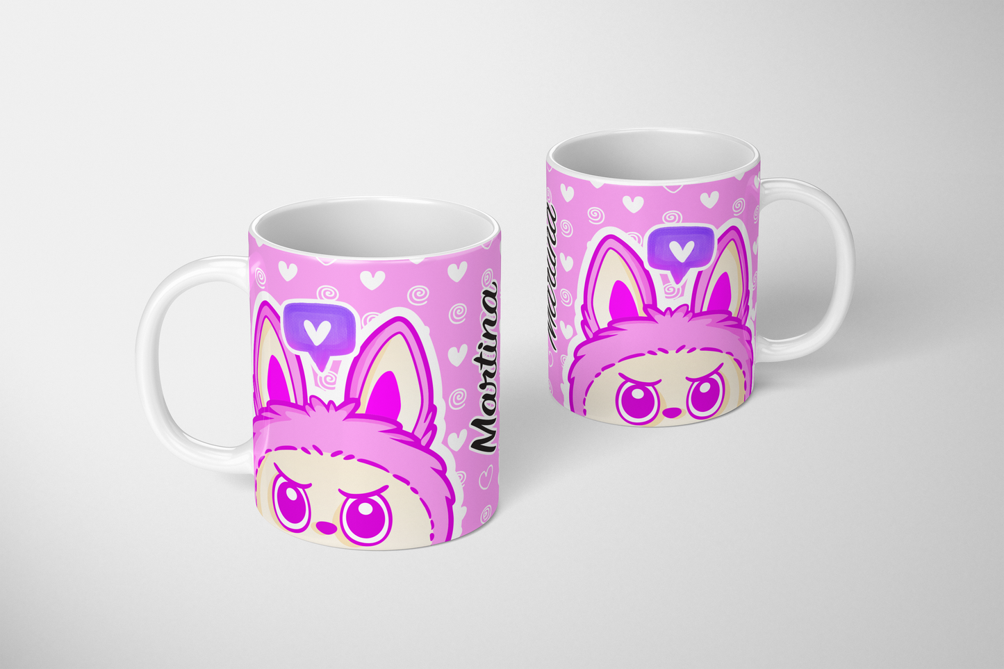 Labubu Inspired Mug – 11oz (325ml)-Anastasi Gifts