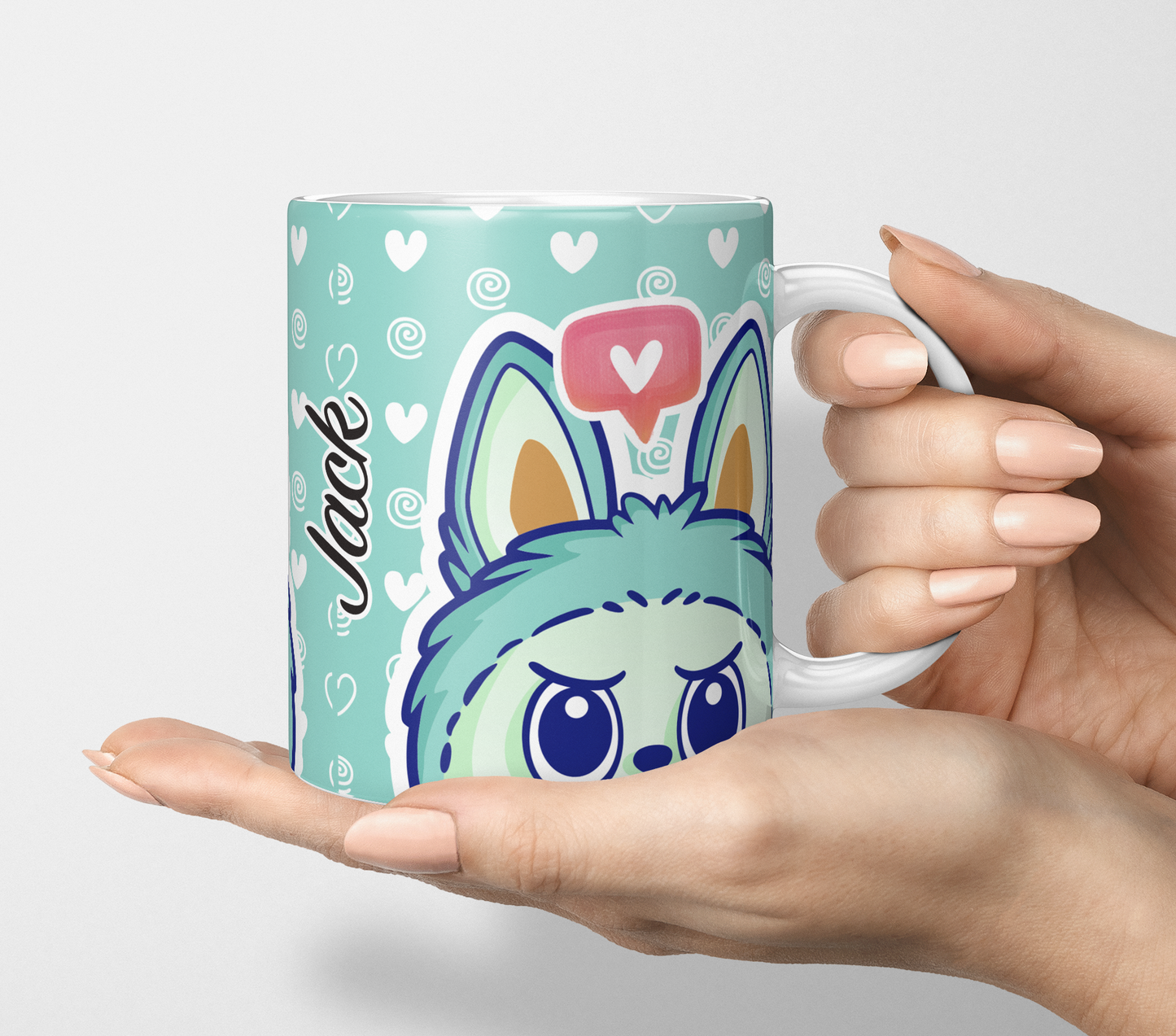Labubu Inspired Mug – 11oz (325ml)