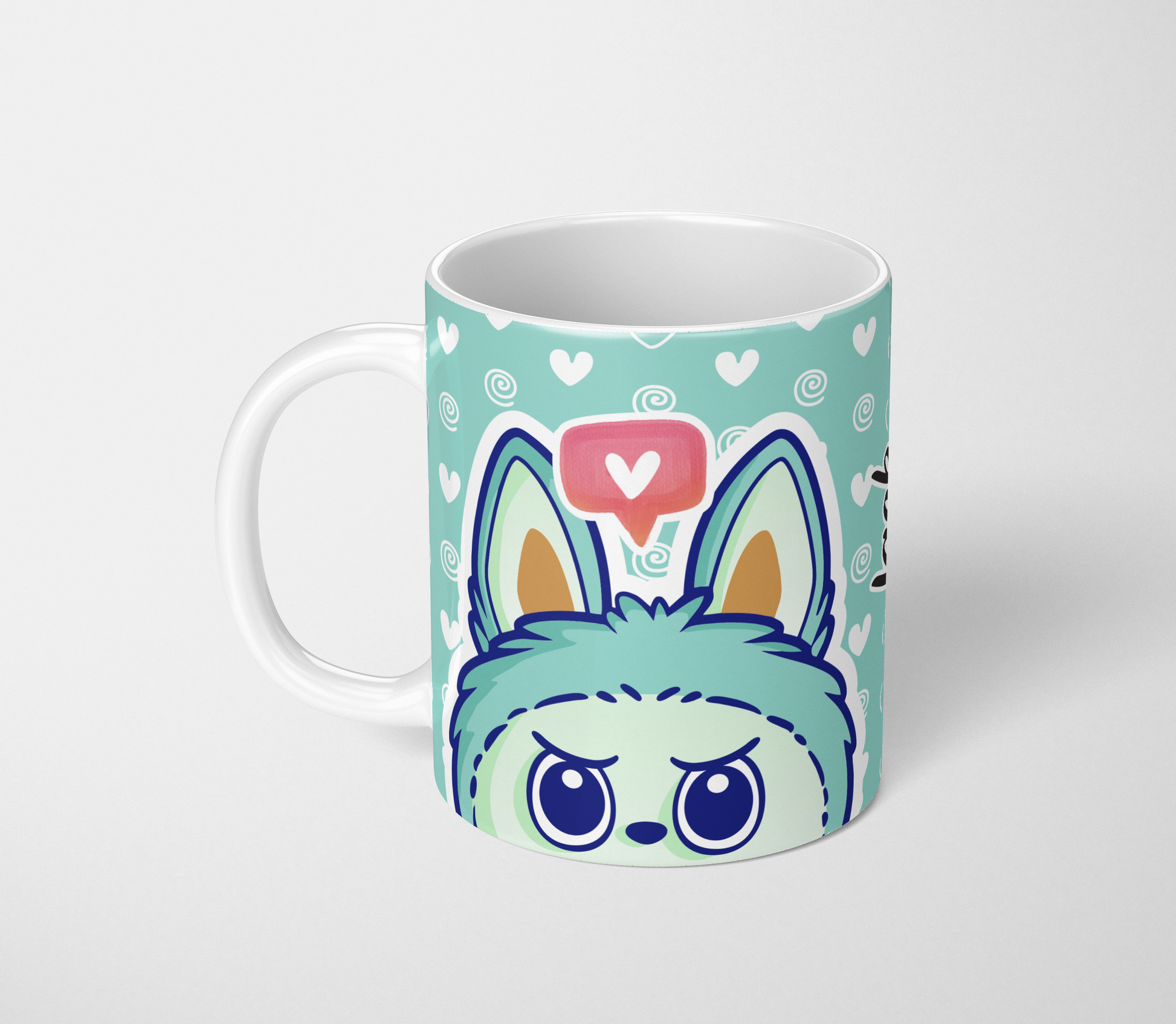 Labubu Inspired Mug – 11oz (325ml)-Anastasi Gifts