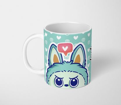 Labubu Inspired Mug – 11oz (325ml)-Anastasi Gifts