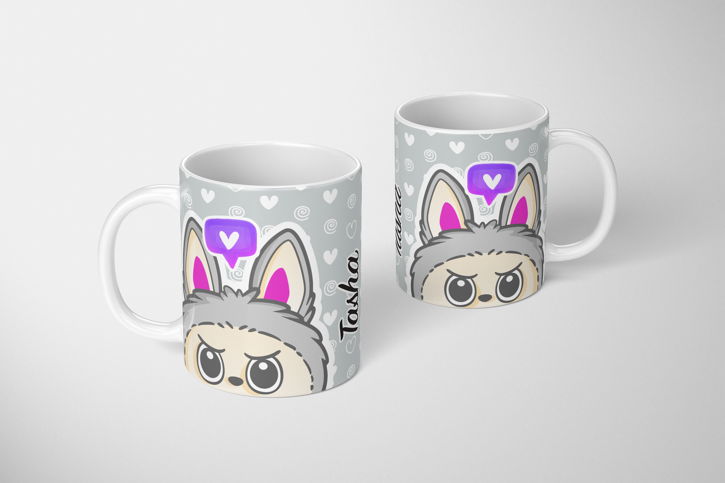 Labubu Inspired Mug – 11oz (325ml)-Anastasi Gifts