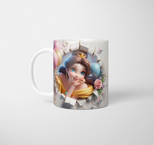 Belle - Birthday Themed Mug-Anastasi Gifts