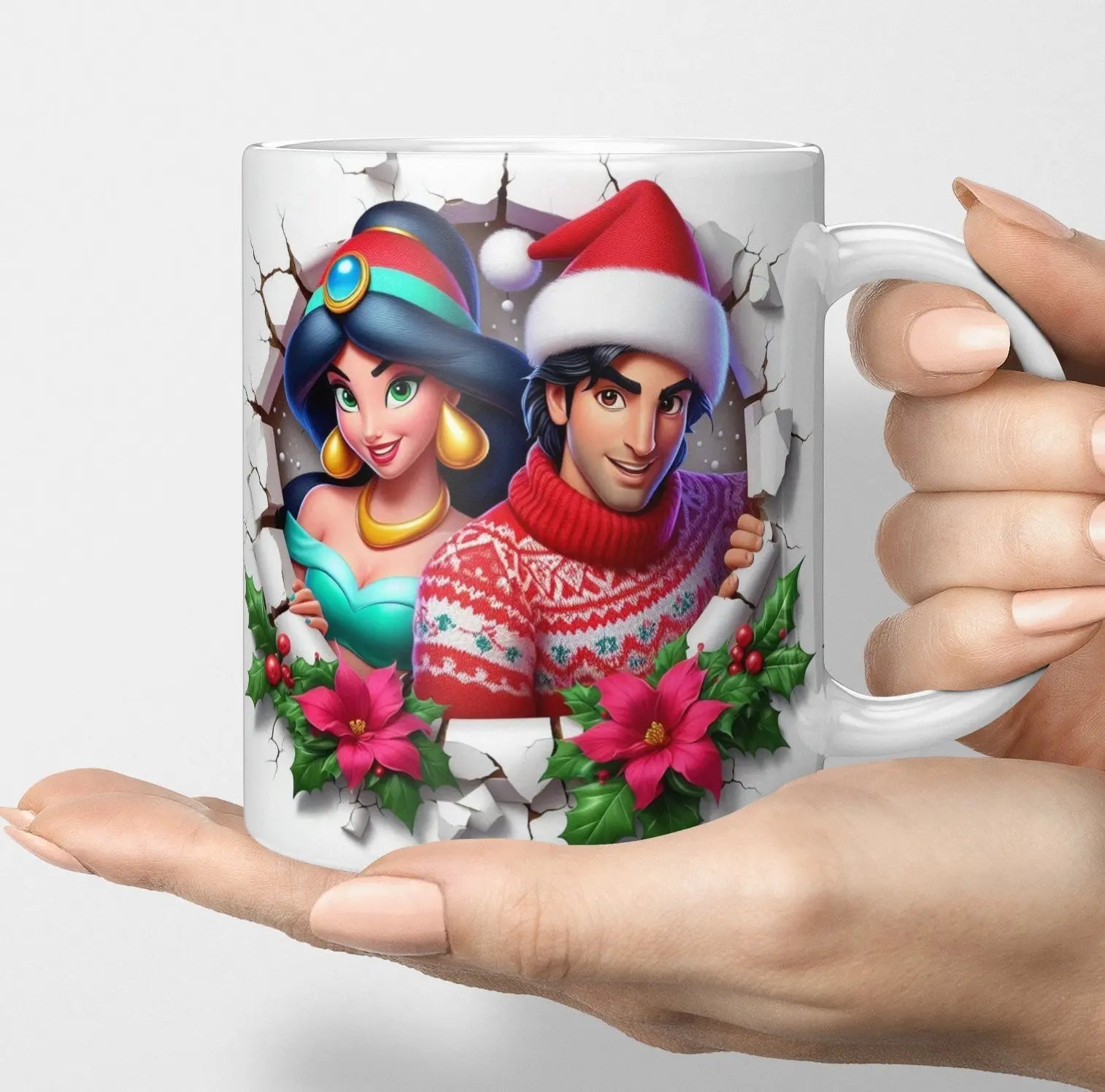 Disney Character Christmas Mugs-Anastasi Gifts