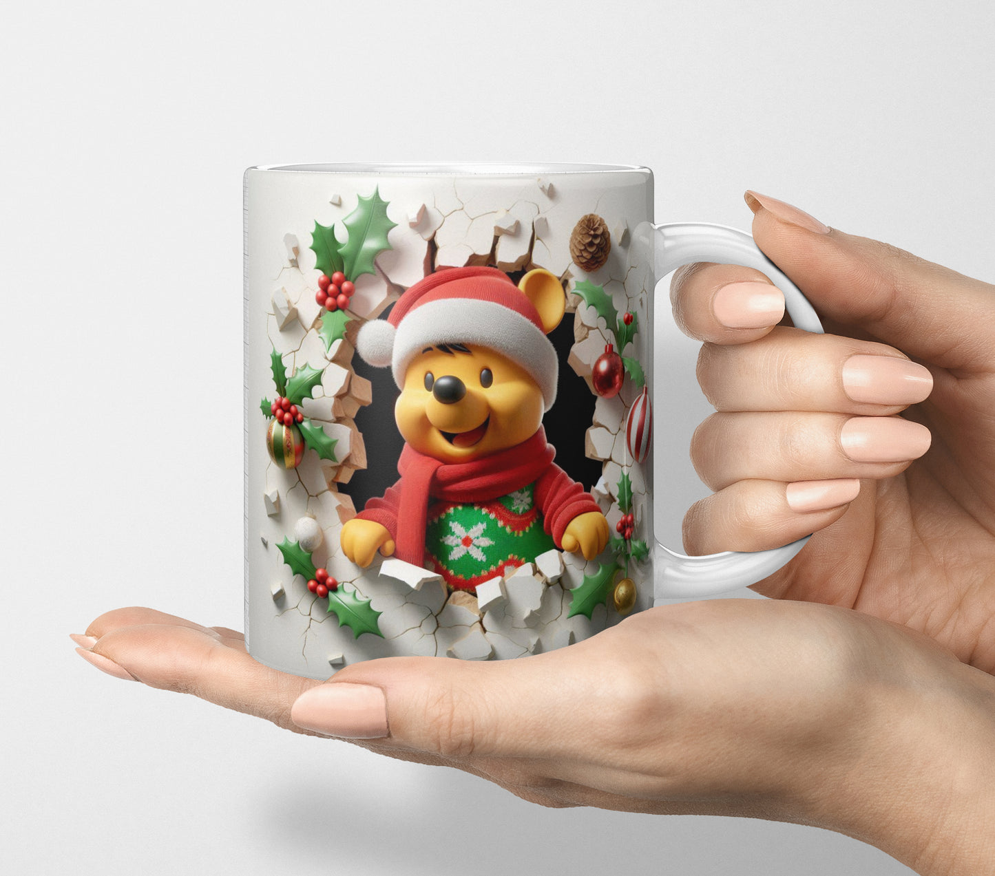 Christmas Winnie the Pooh Christmas Mug Collection