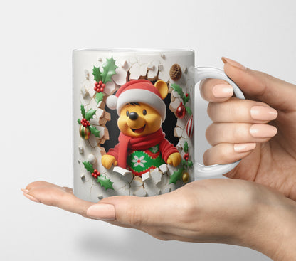 Christmas Winnie the Pooh Christmas Mug Collection