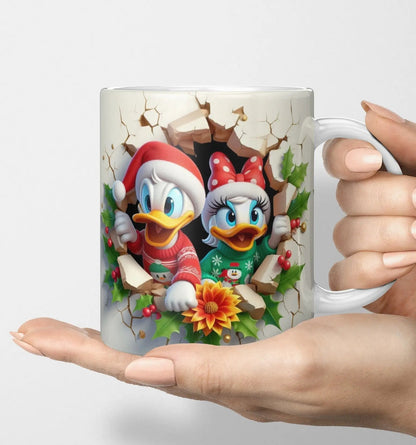 Disney Character Christmas Mugs-Anastasi Gifts