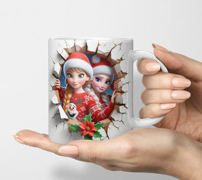 Disney Character Christmas Mugs-Anastasi Gifts