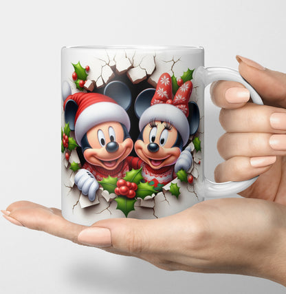 Disney & Favorite Character Christmas Mugs