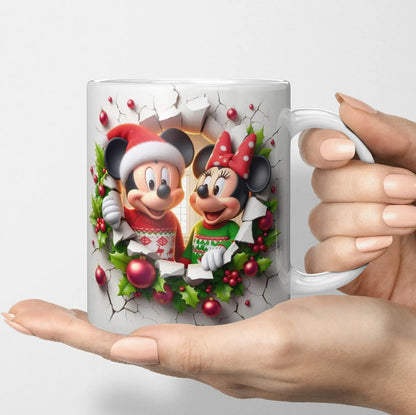 Disney Character Christmas Mugs-Anastasi Gifts