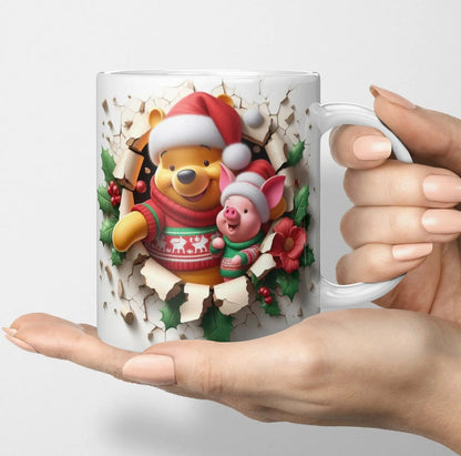 Disney Character Christmas Mugs-Anastasi Gifts