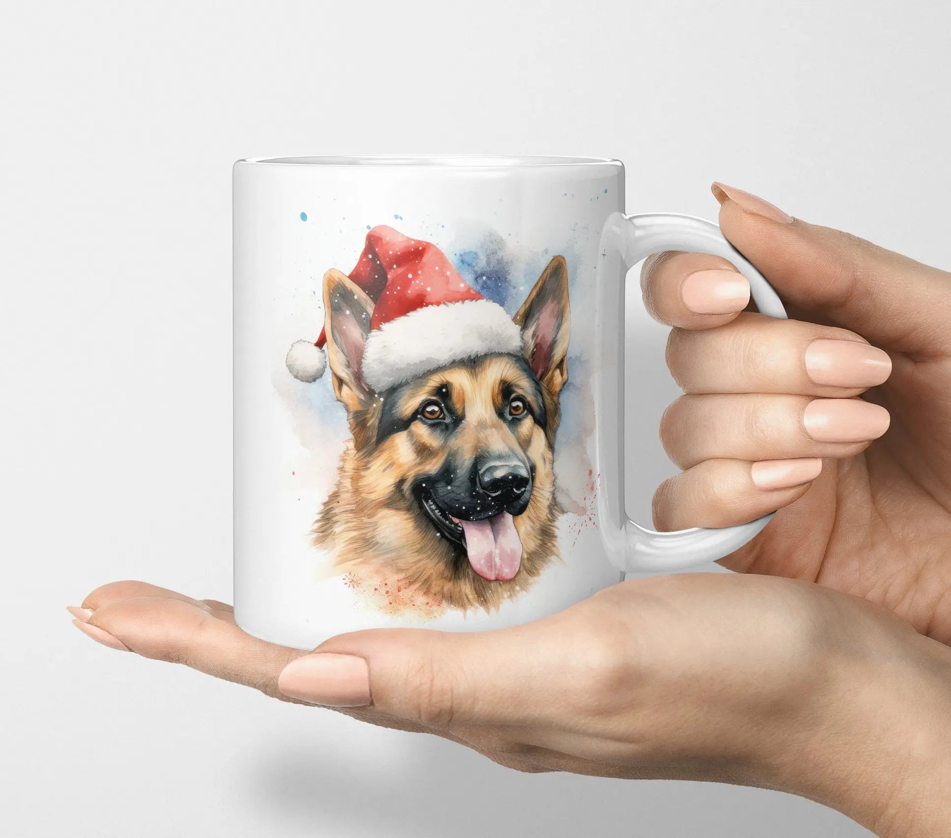 Christmas Dog Mugs - Various Breeds-Anastasi Gifts