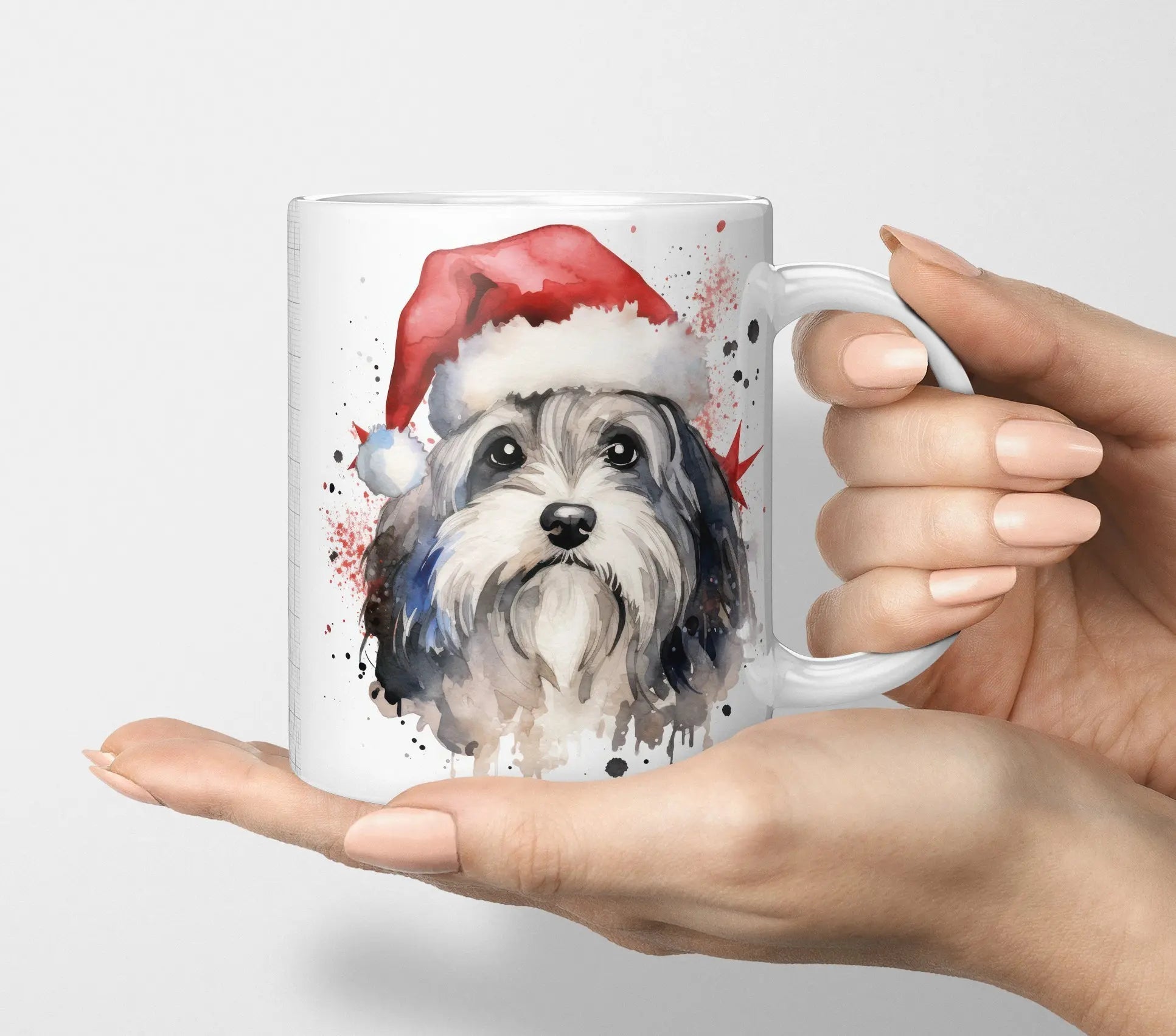 Christmas Dog Mugs - Various Breeds-Anastasi Gifts